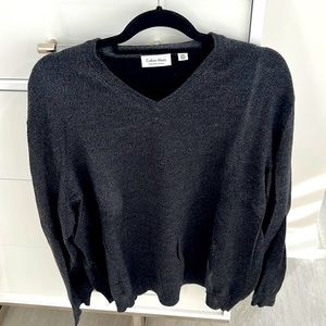 Beautiful gray Calvin Klein sweater my weight loss is your gain! Only worn once